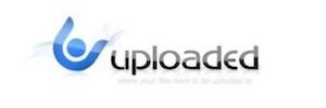 Uploaded Logo blaues "u" mit schwarzer Schrift