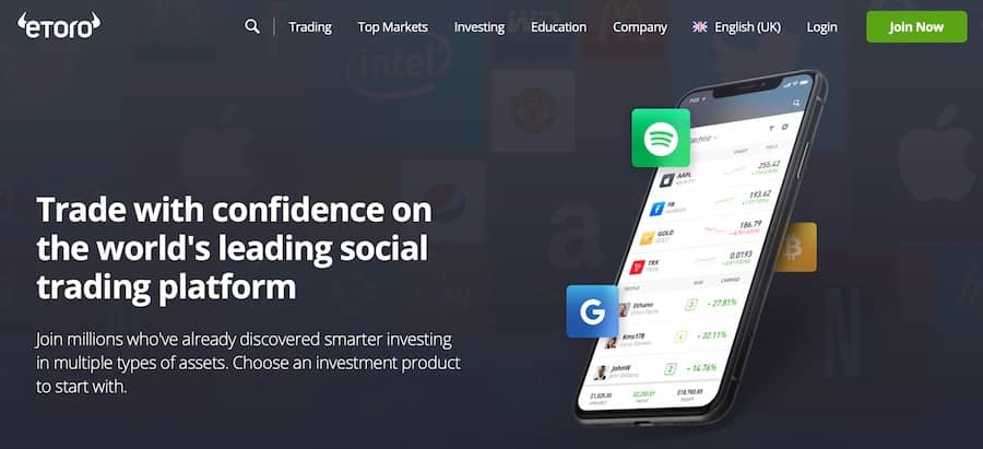 eToro Website