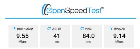 CyberGhost Germany Speed Test