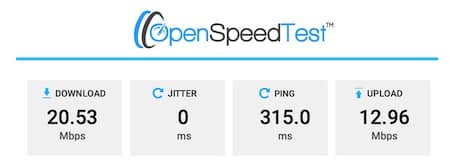 NordVPN Türkei Speed Test