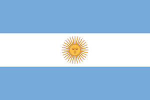 Argentinien Flagge