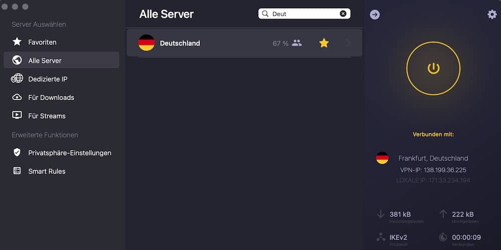 Server mit Standort Deutschland